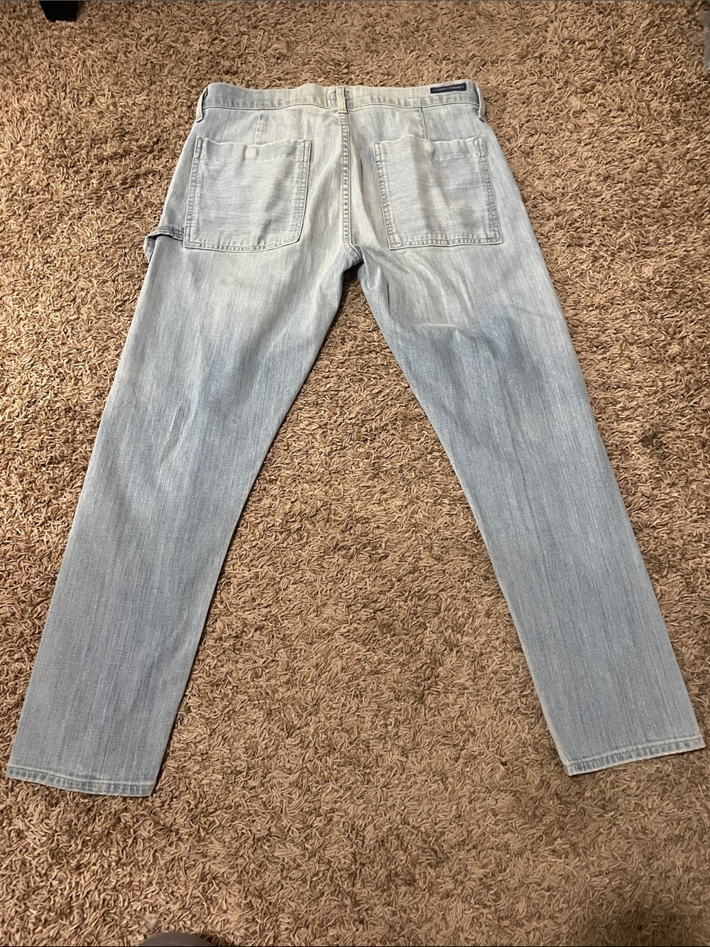 CITIZENS OF HUMANITY - Light Wash Carpenter style Utility Jeans - Picture 5 of 5